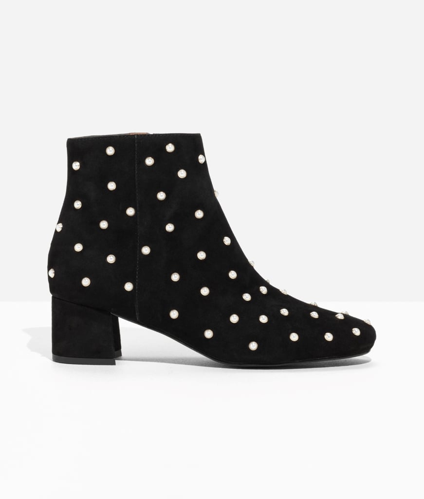 & Other Stories Pearl Suede Boots