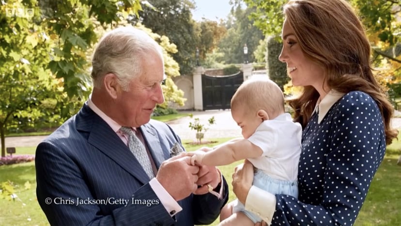 Prince Charles, Prince Louis, Catherine Duchess of CambridgeCredit: Chris Jackson/Getty Images
