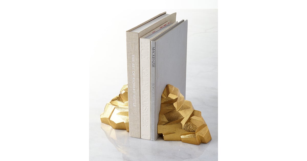 gold bookends