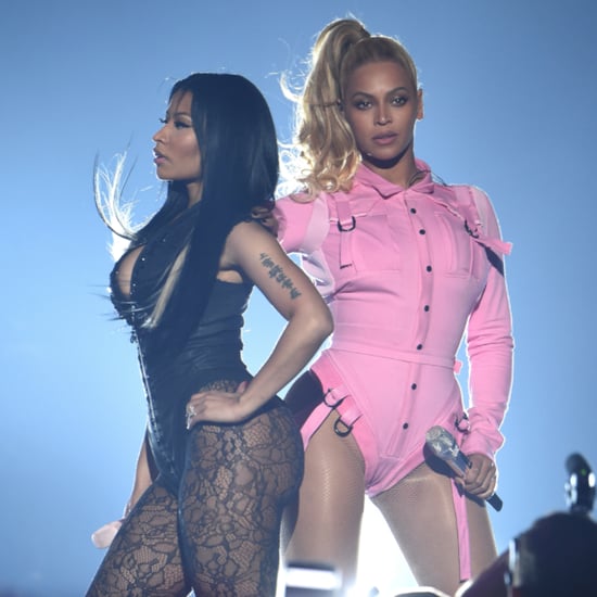 Beyonce and Nicki Minaj Behind-the-Scenes Rehearsal Video