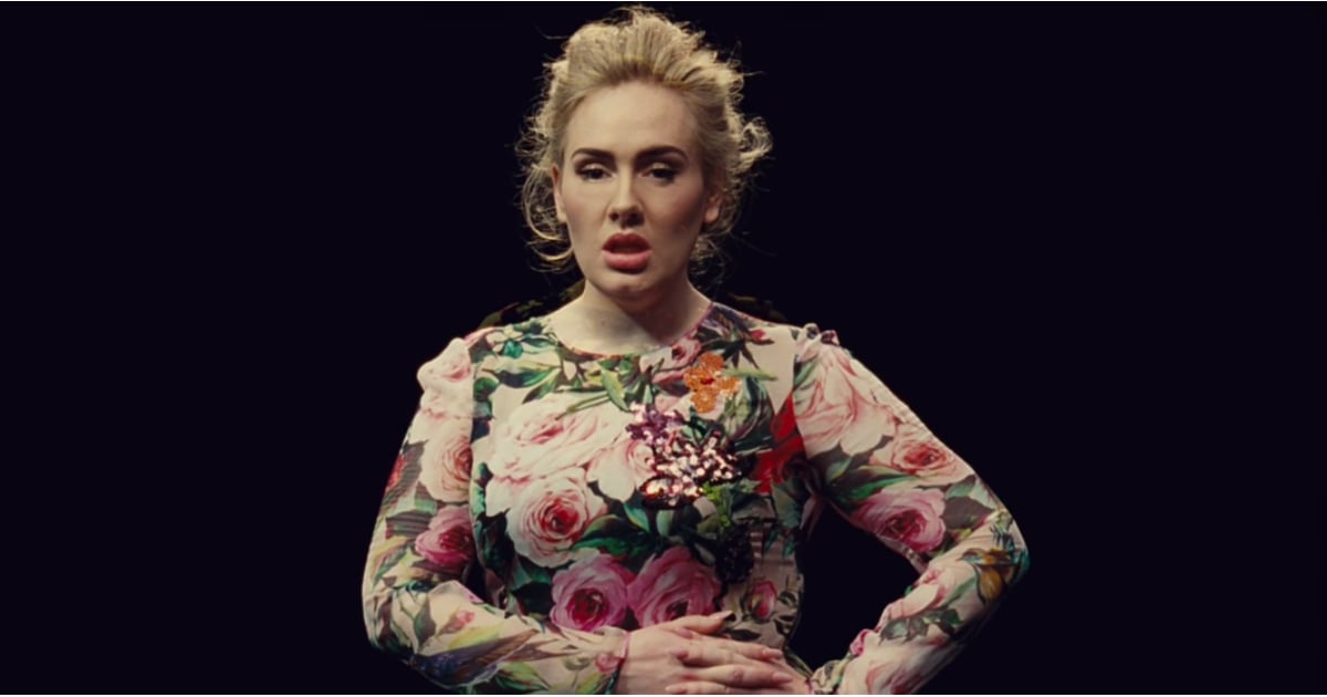Adele S Send My Love To Your New Lover Video Popsugar Entertainment