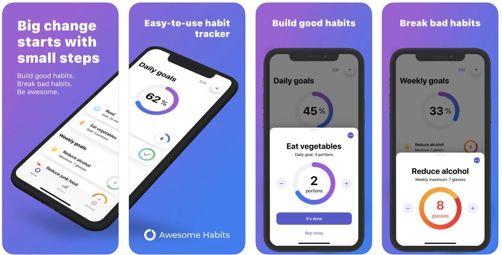 Awesome Habits: Habit Tracker Awesome Habits: Habit Tracker