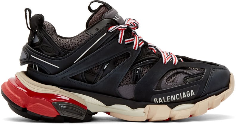 Balenciaga Black & Grey Track Sneakers