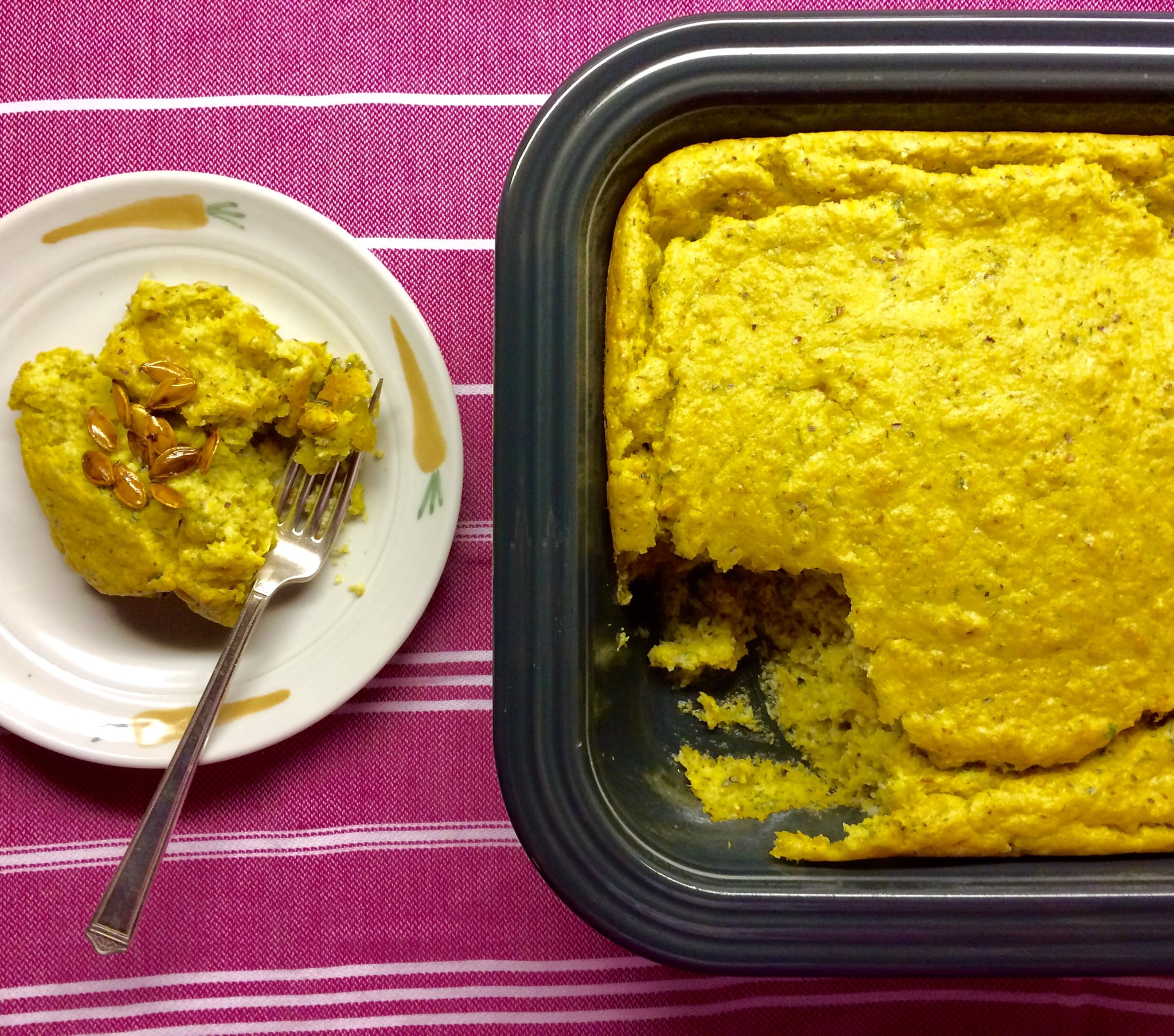 Pumpkin Spoon Bread Recipe