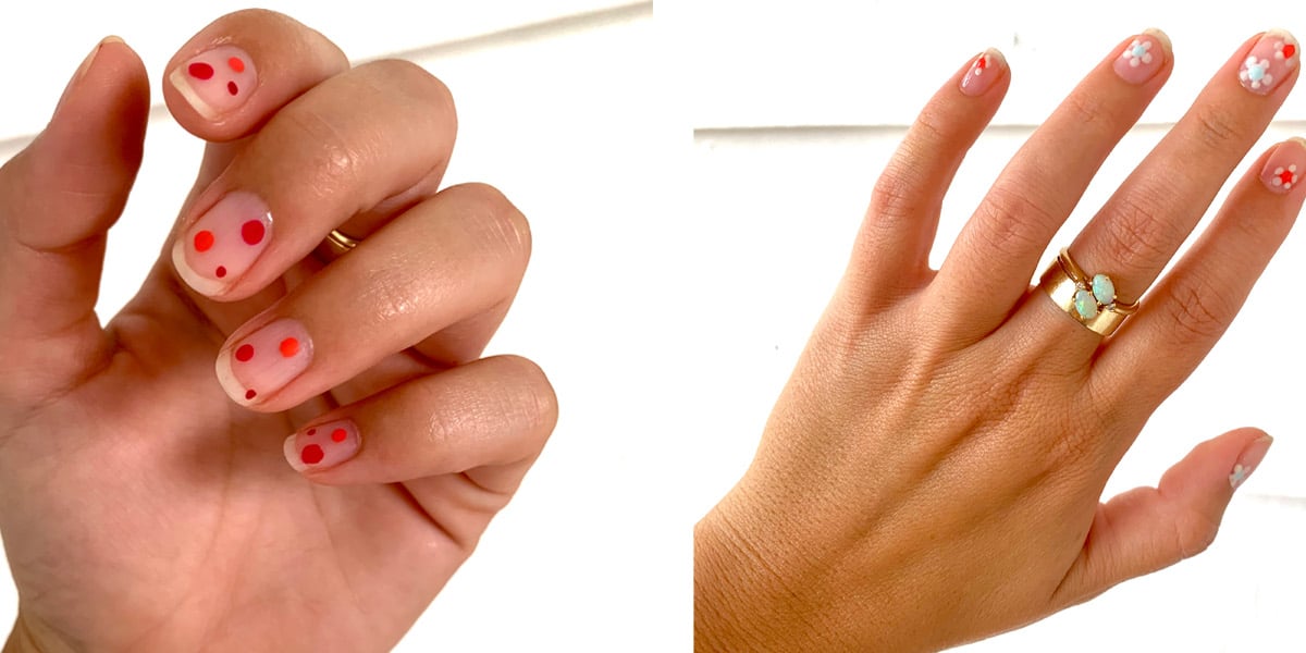 DIY Summer Nail Art Trends to Try, Editor Experiment