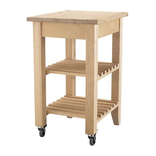Start With An Unfinished Kitchen Cart Turn A 60 Ikea Kitchen