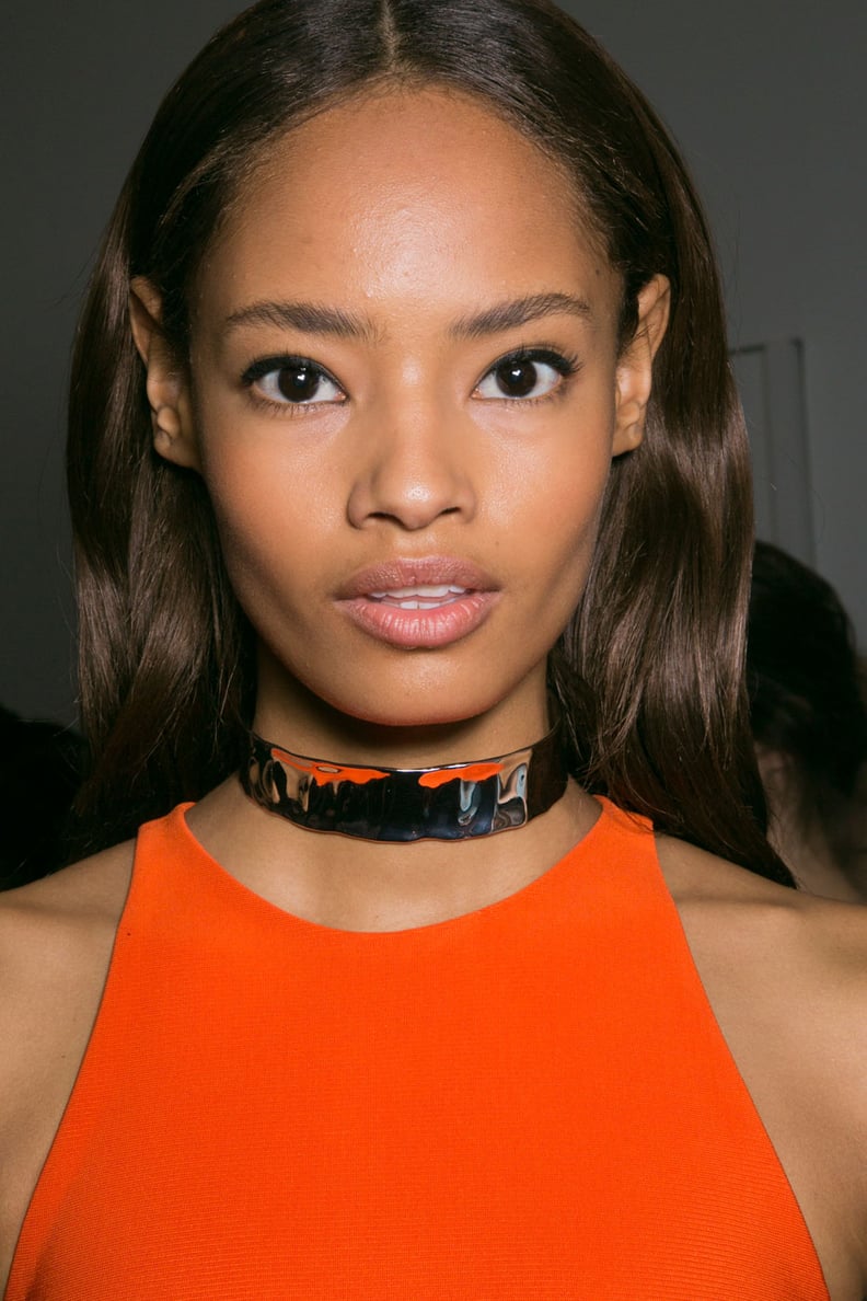 Malaika Firth at Thierry Mugler Spring 2015