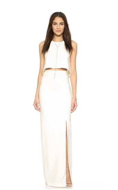 Black Halo Kacie 2 Piece Maxi Dress ($375)