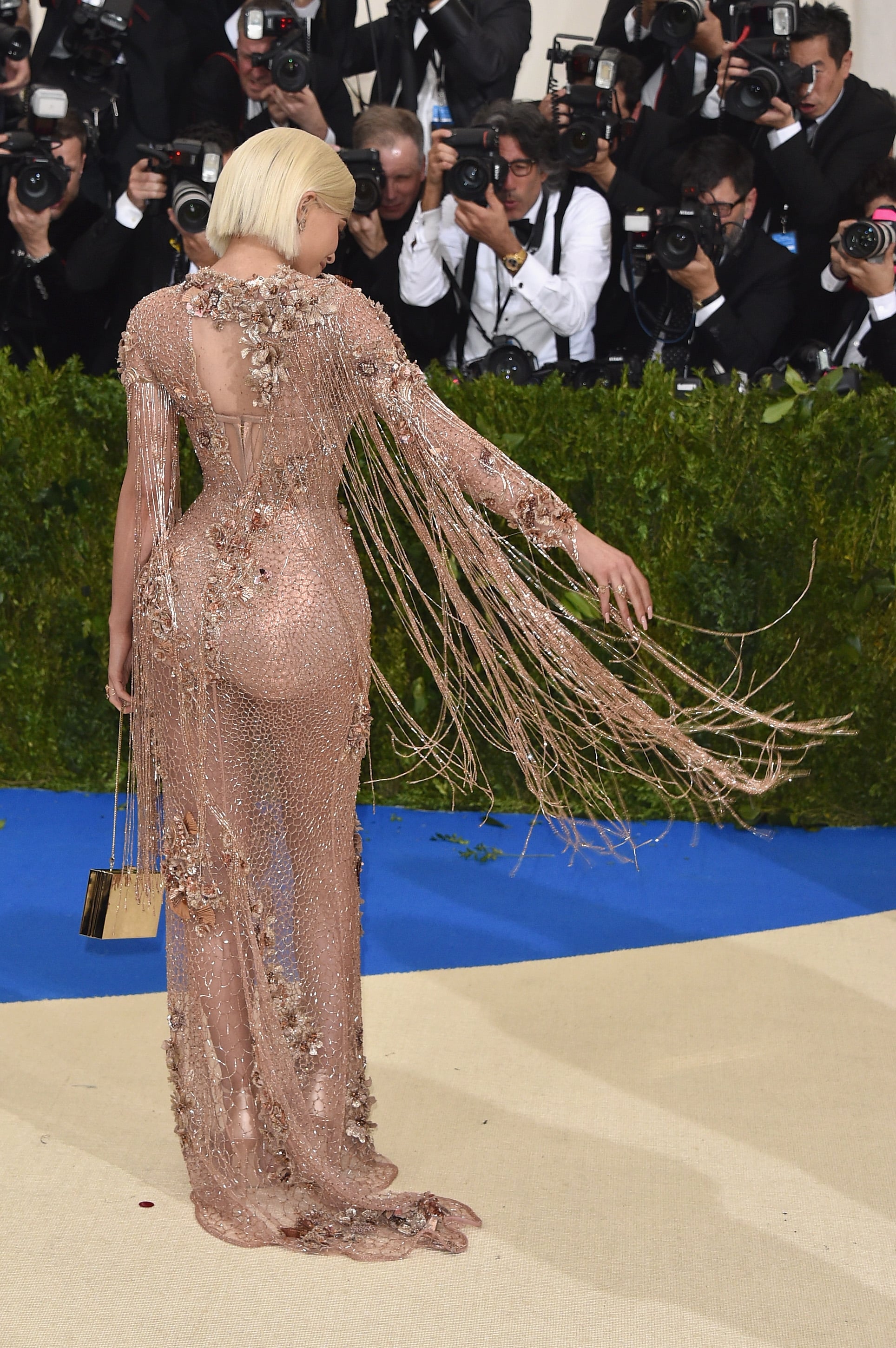 Met Gala 2017: Kylie Jenner Wears Sheer Versace Dress