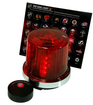 The Original Goal Light — an NHL Licensed Hockey Goal Light