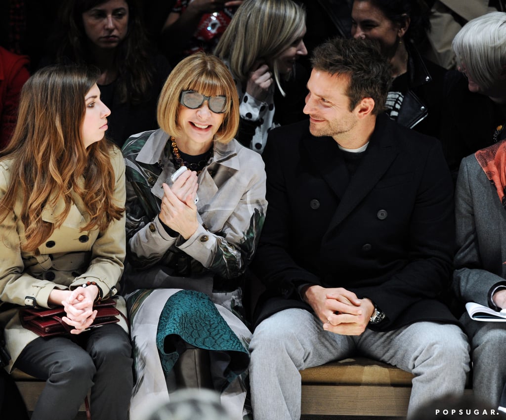Bradley Cooper at Burberry Prorsum Fall 2014 Show