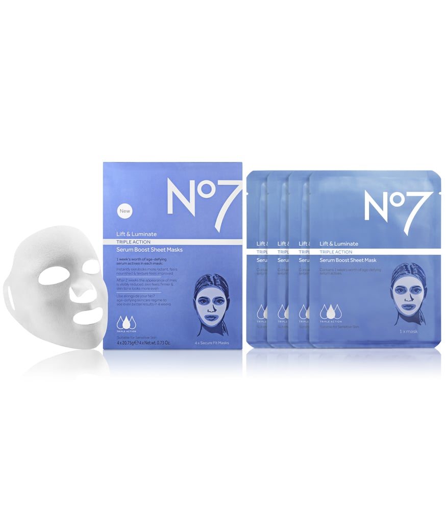 No7 Lift & Luminate Triple Action Serum Boost Sheet Masks