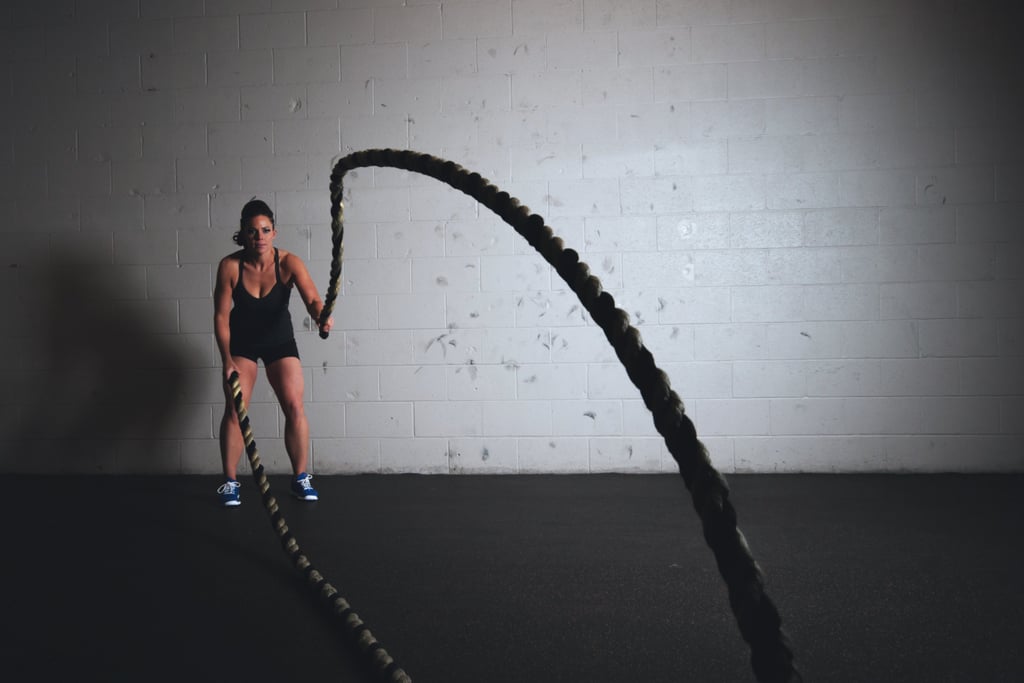 Battle Rope Workout For Arm and Abs