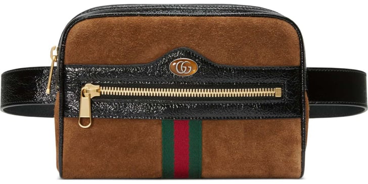 Gucci Marmont Jumbo Gg Canvas Belt In Beige Lapis/lapis