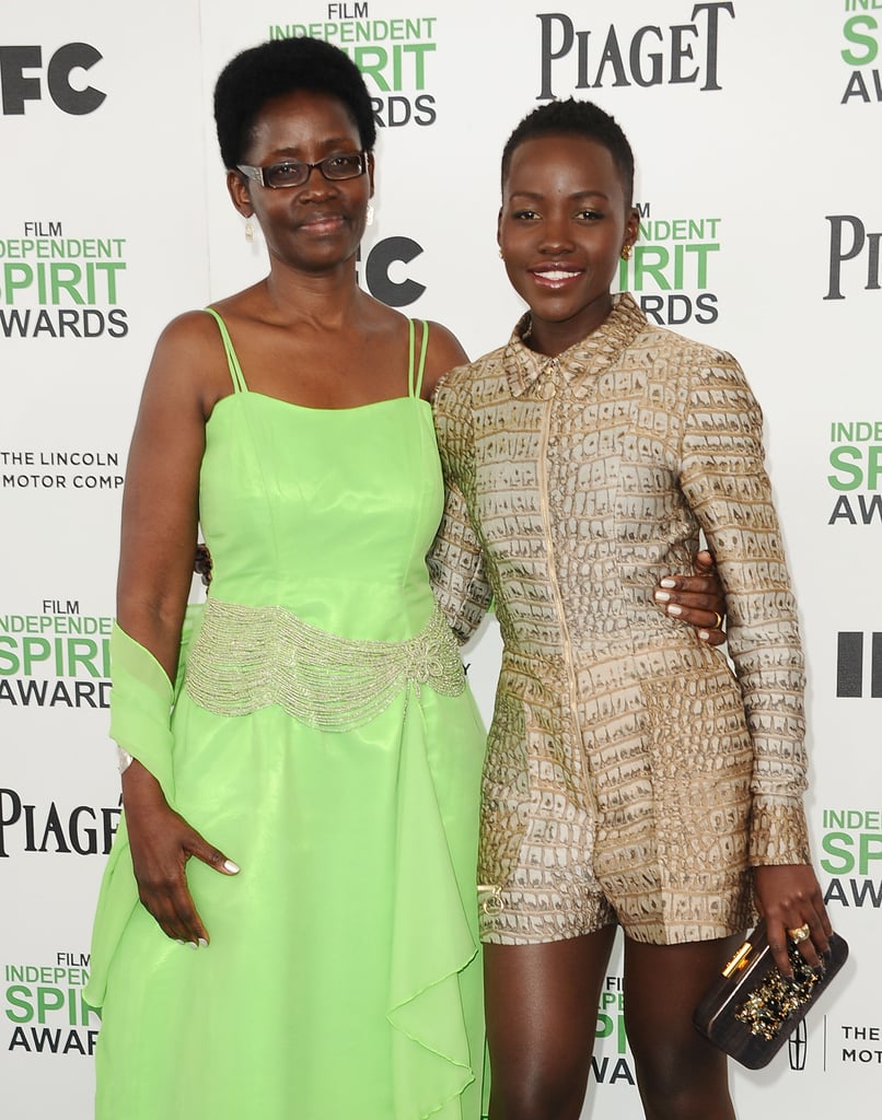 Lupita Nyong'o brought her mom, Dorothy, along as her date to the Independent Spirit Awards.