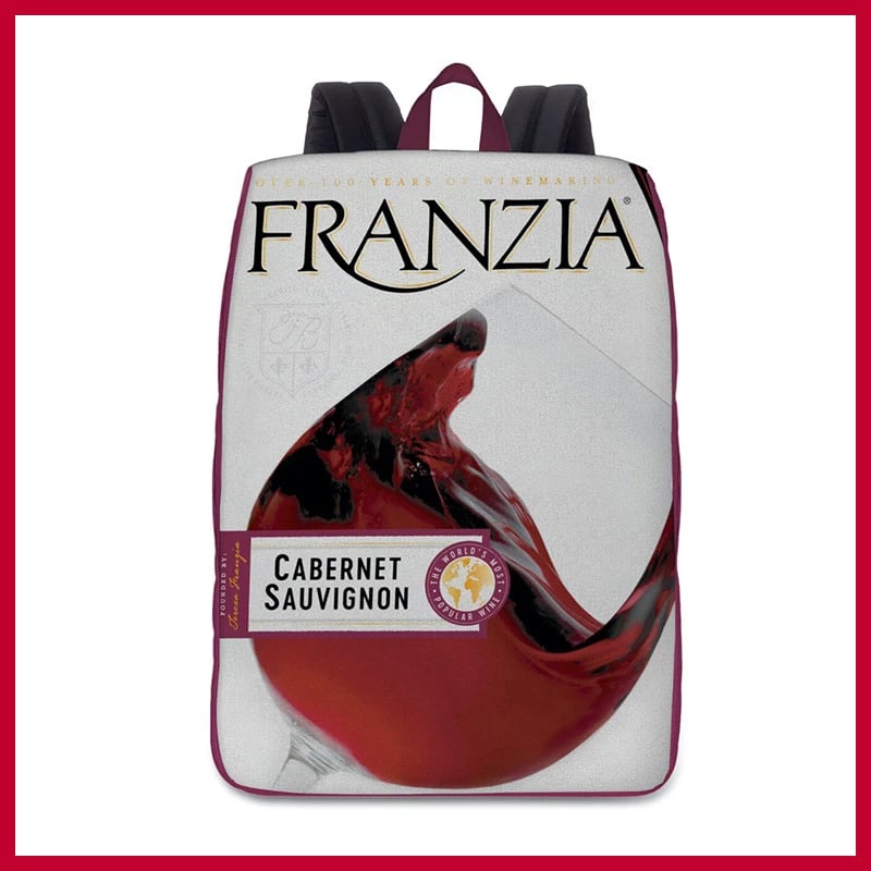 Franzia bag wine top