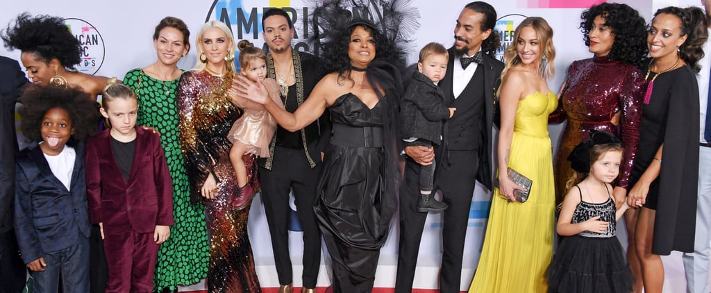 Diana Ross Couldn't Stop Smiling With Her Family on the AMAs Red Carpet