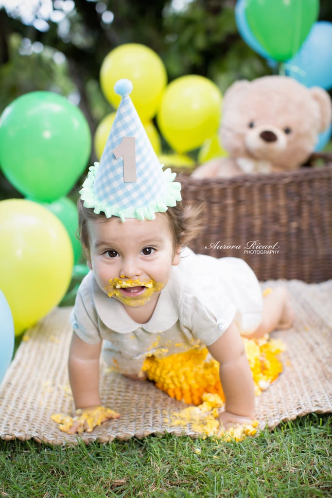 Baby Cake-Smash Photo Ideas