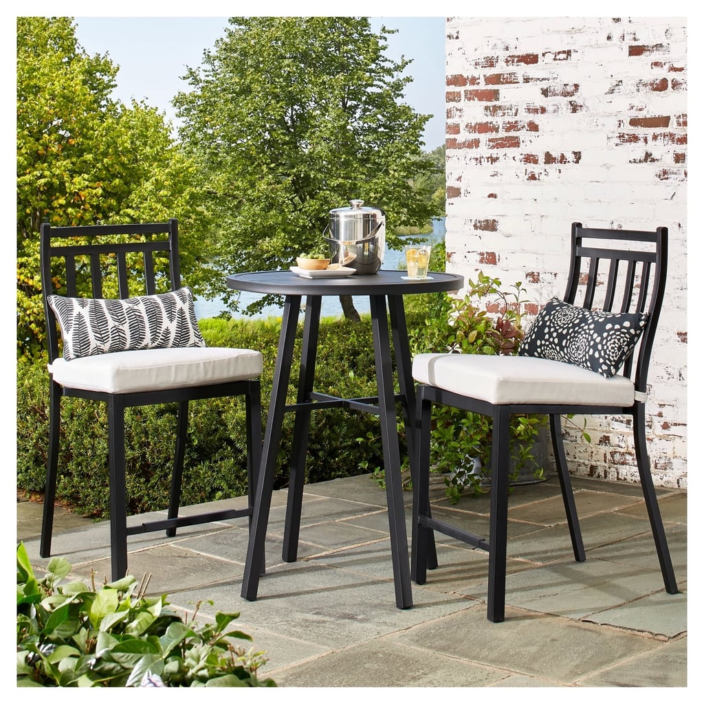 Fairmont Steel Balcony Height Patio Bistro Set Best Target Outdoor Furniture For Small Spaces Popsugar Home Uk Photo 33