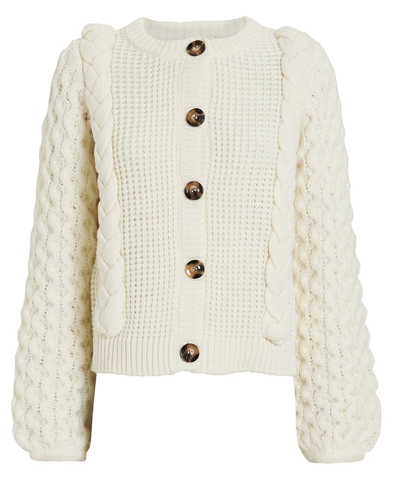 Gestuz Kassy Chunky Wool-Blend Cardigan