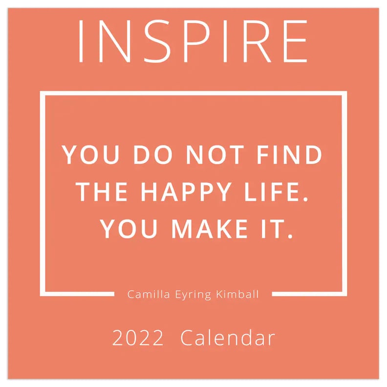 For a Motivational Lift: 2022 Inspire Wall Calendar