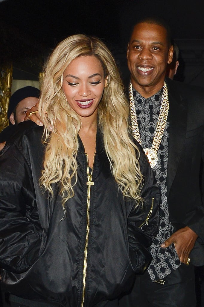 Beyonce and Jay Z Out in London