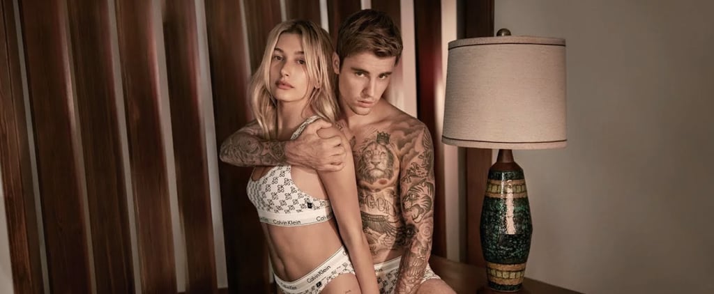 Justin Bieber and Hailey Baldwin Pose in Their Undies For CK