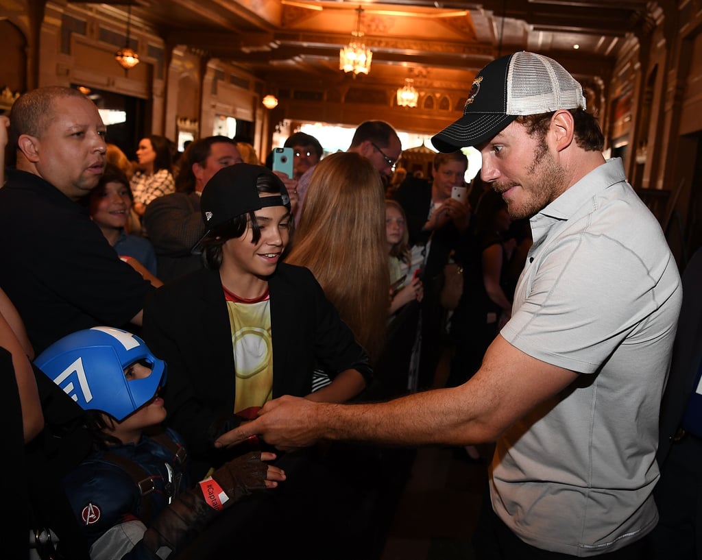 Chris Pratt at the Captain America Screening May 2016