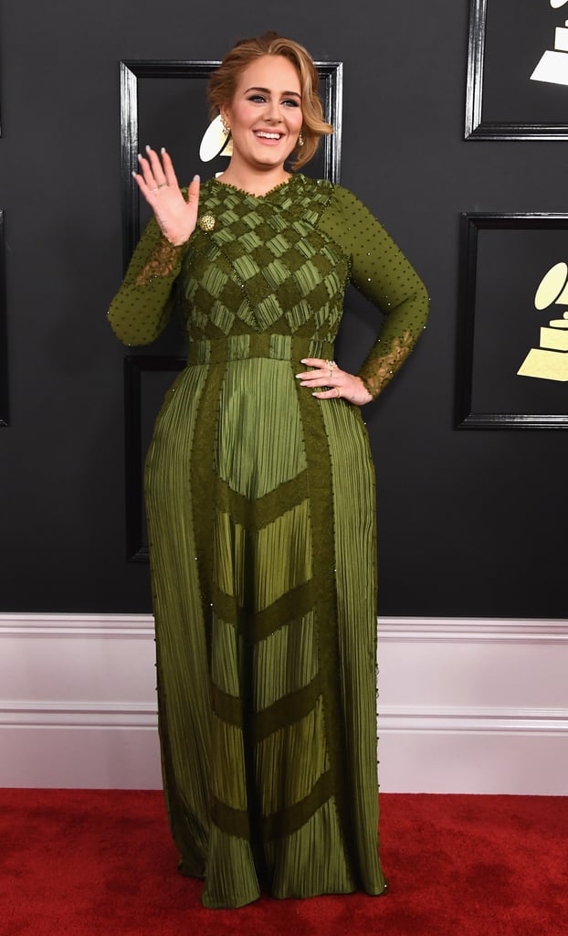 Adele at the 2017 Grammys