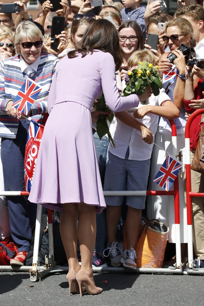 Kate Middleton's Lavender Emilia Wickstead Dress