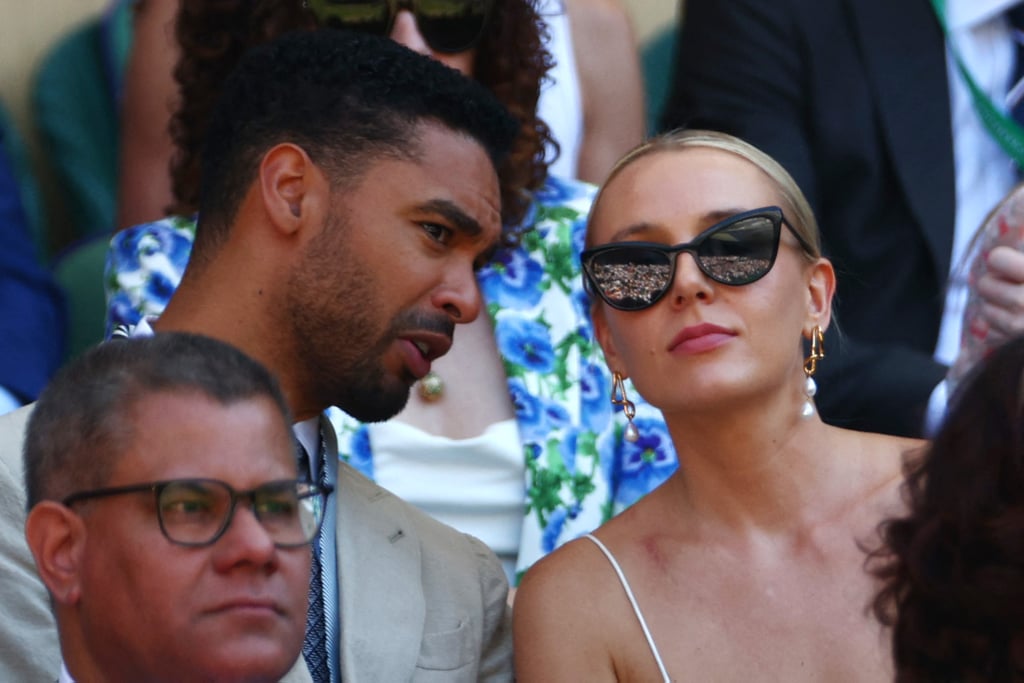 Regé-Jean Page and Girlfriend Emily Brown Attend Wimbledon