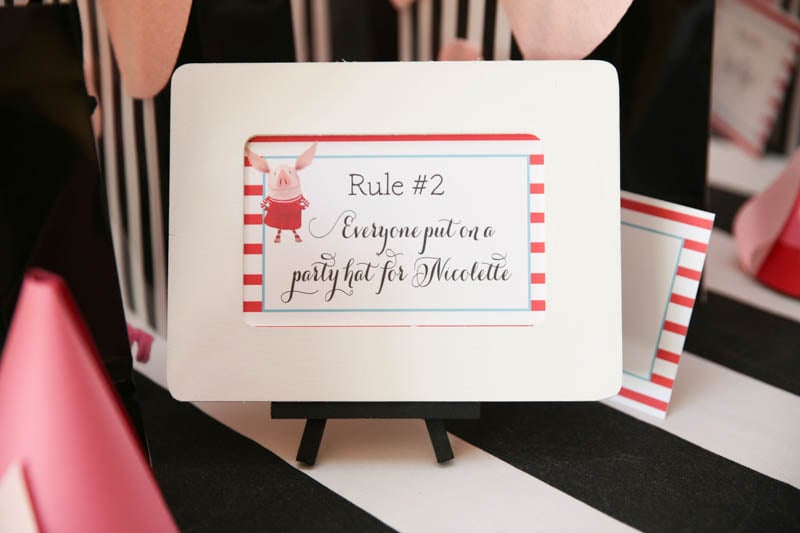 Olivia-Themed 1st Birthday Party Photos