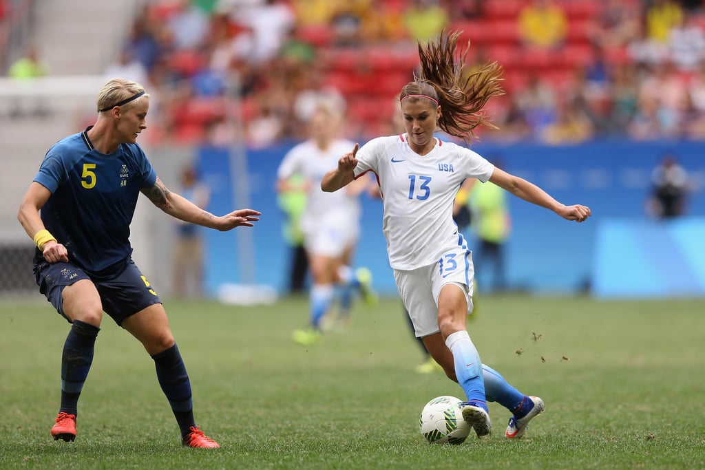 Alex Morgan at the 2016 Rio Olympic Games