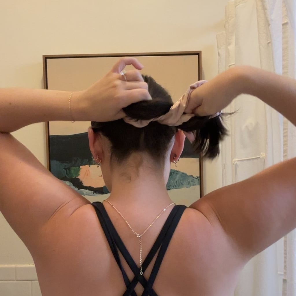 This Scrunchie Hack Helped My Low Bun Stay Put For Hours