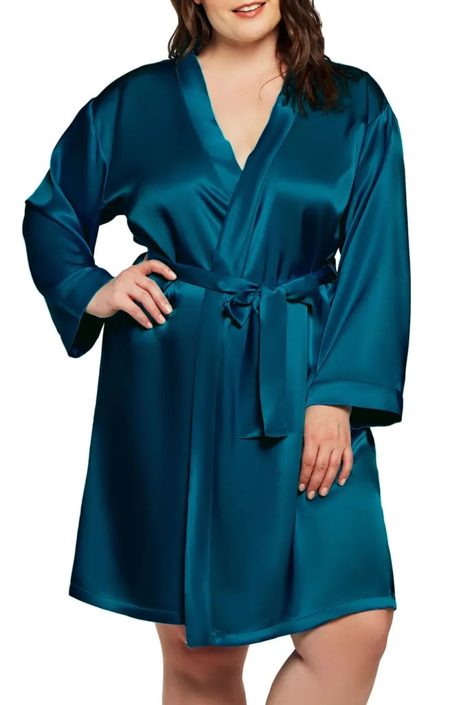Regal Robe: iCollection Long Sleeve Satin Robe