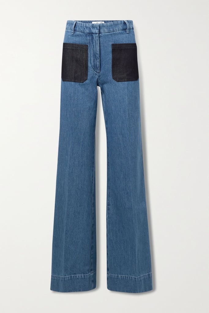 Victoria Beckham High-Rise Wide-Leg Jeans