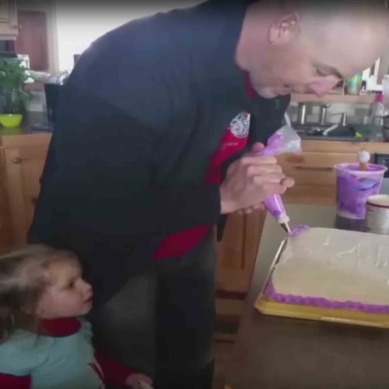 Girl Repeatedly Asks Dad What He's Doing