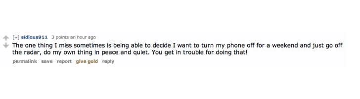 The Perks of Being Single on Reddit