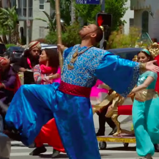 James Corden Crosswalk Musical With Cast of Aladdin Video
