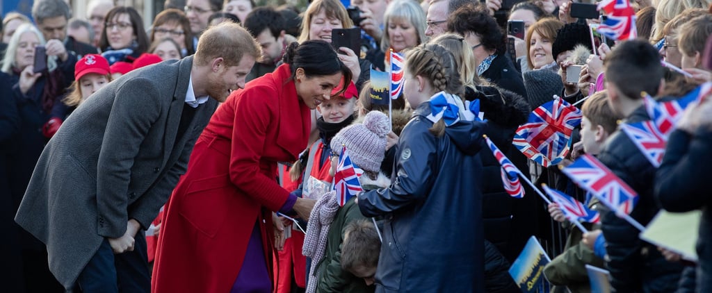Meghan Markle Prince Harry Let Blind Kids Touch Their Faces