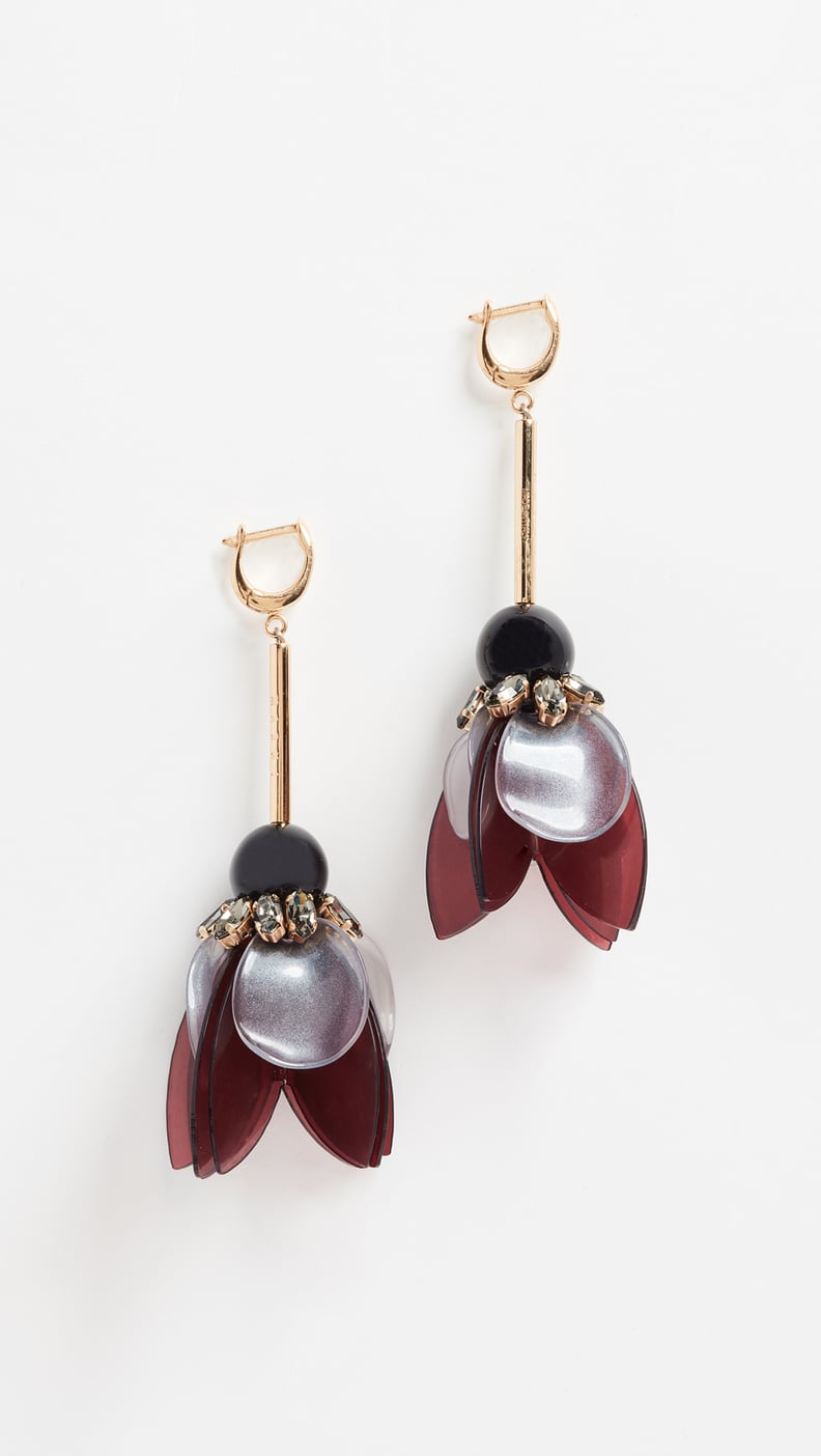 Marni Earring Petals and Strass