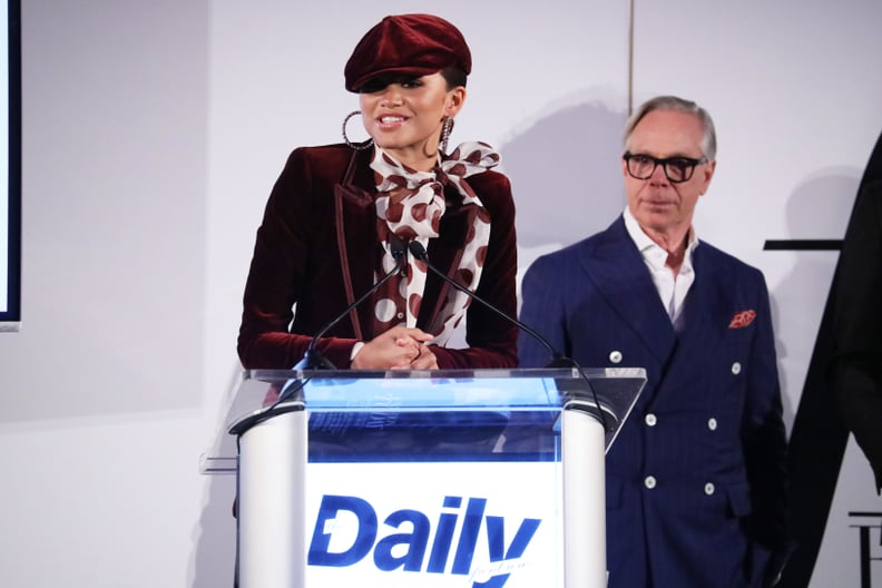 She earned an honor at the Daily Front Row's Fashion Media Awards.