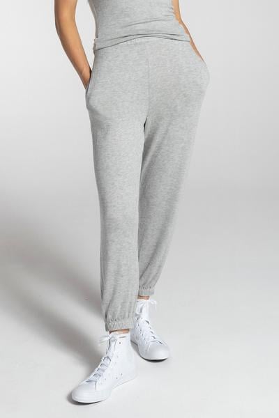 Leset Lori Jogger Pant in Heather Grey