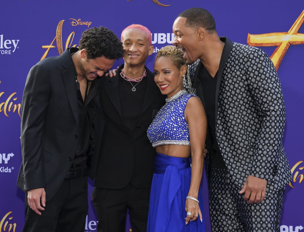 Will Smith and His Family at the Aladdin Premiere 2019