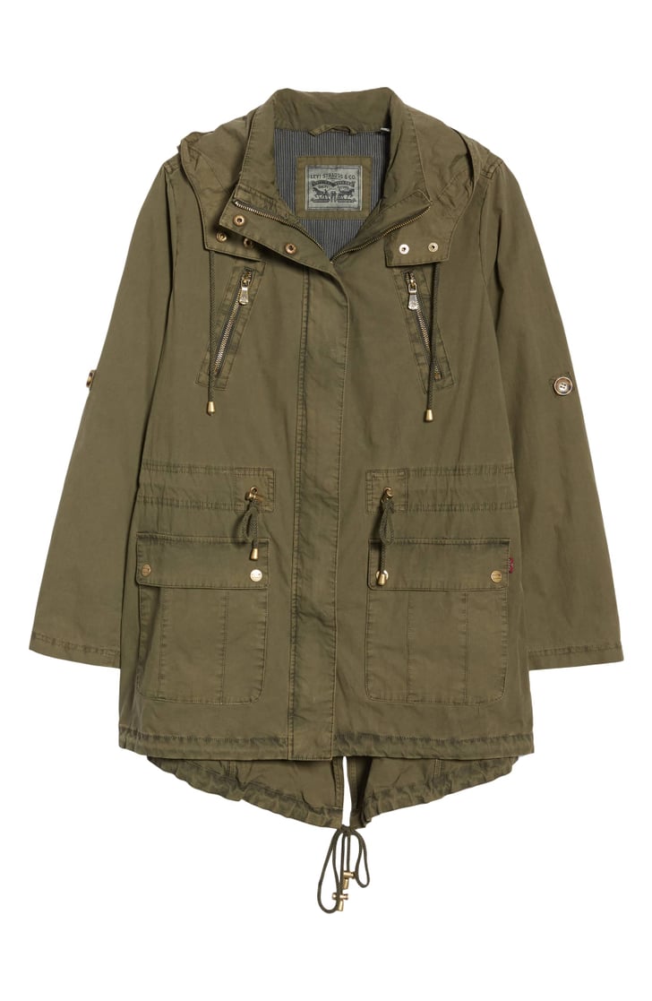 Parachute hooded cotton utility 2024 jacket