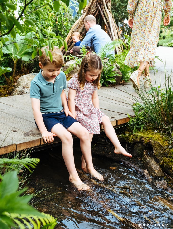 Kate Middleton Family Pictures at Back to Nature Garden 2019