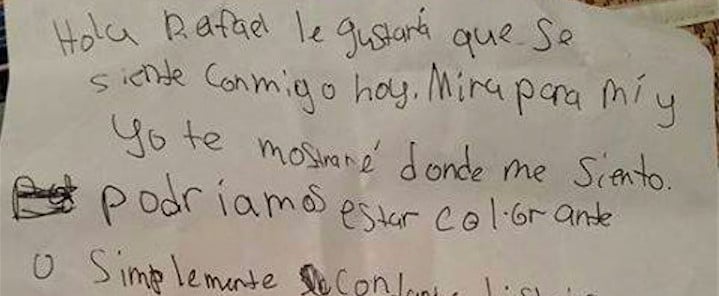 Little Girl Uses Google Translate to Write Classmate a Note