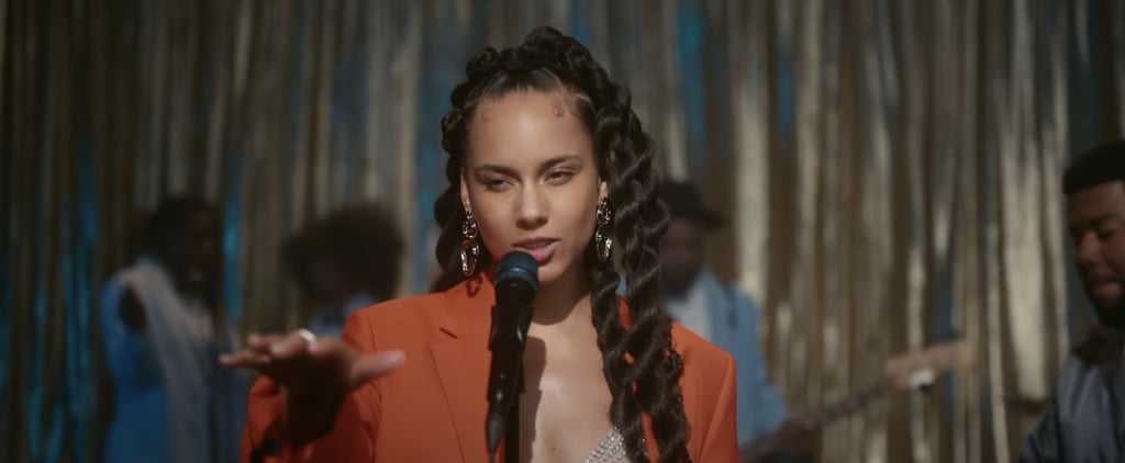 Alicia Keys's Jumbo Twist Hairstyle in "So Done" Music Video