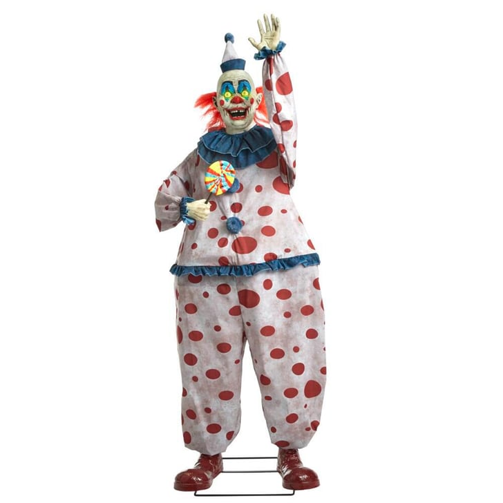 Home Depot 6-Foot Life-Sized Animated Old Time Clown | Shop Home Depot ...