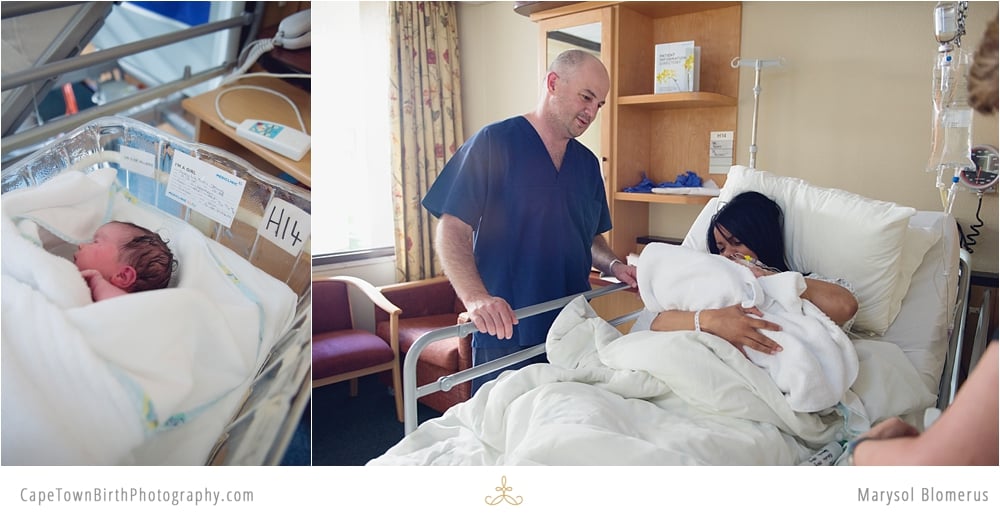 C-Section Birth For Blended Family in South Africa